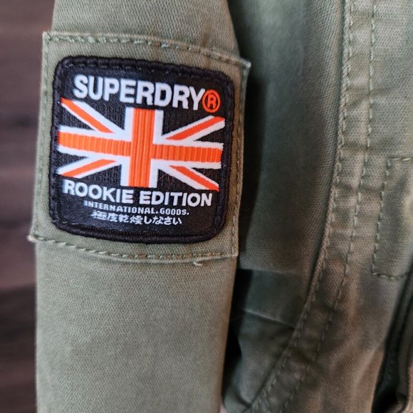 SuperDry Jacket Military Issue Rookie Edition Size Small British Design - Picture 2 of 11